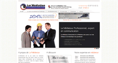 Desktop Screenshot of lormediation.fr